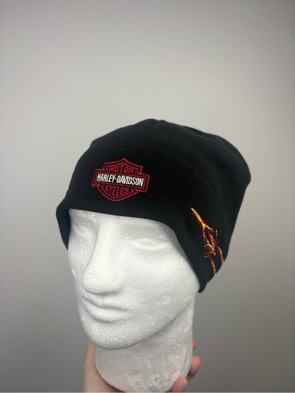 Harley-Davidson Motorcycles Black Fleece Beanie